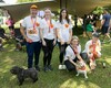 Hospice staff at Memory Walk - Peter, Klaire and Chloe