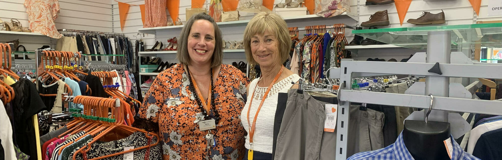 Kerry Nunn with one of her volunteers 3 (cropped)