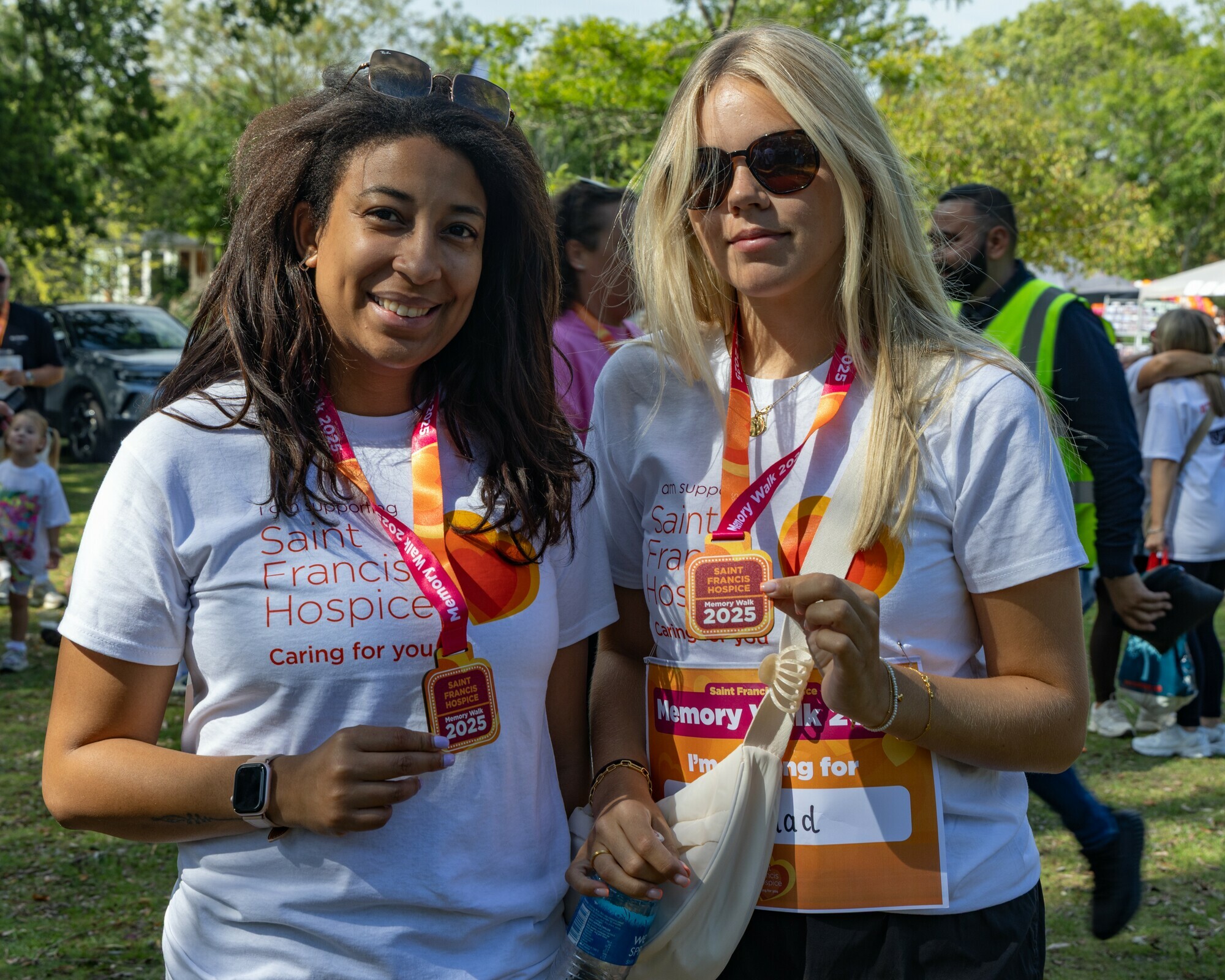 Smiling ladies with their medals (1)
